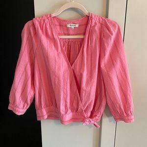Wrap blouse